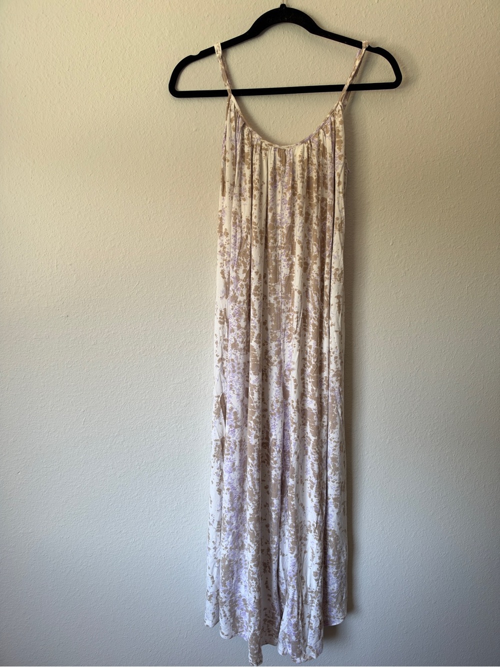 TART COLLECTIONS swirl tie dye jumpsuit in mushroom tie dye